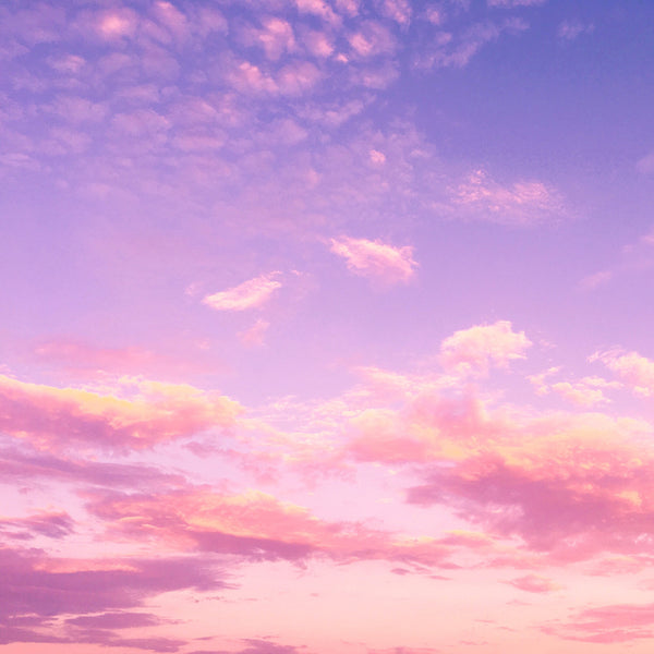 Rainbow Clouds Kimono Obi Silk Clutch | Upcycled from vintage Japanese Obi - Heritage ReFashioned