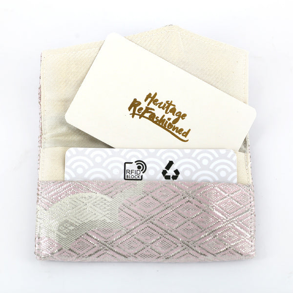 Japanese Kimono Business Card Holder | Upcycled from vintage textiles - Heritage ReFashioned