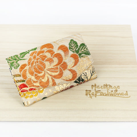 Japanese Kimono Business Card Holder | Upcycled from vintage textiles - Heritage ReFashioned