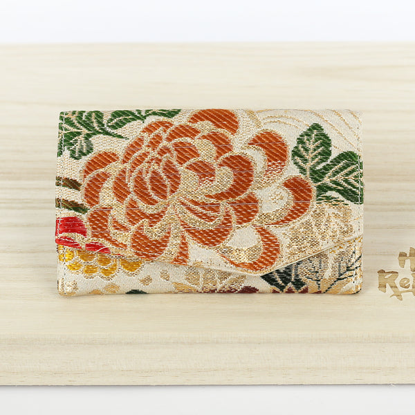 Japanese Kimono Business Card Holder | Upcycled from vintage textiles - Heritage ReFashioned
