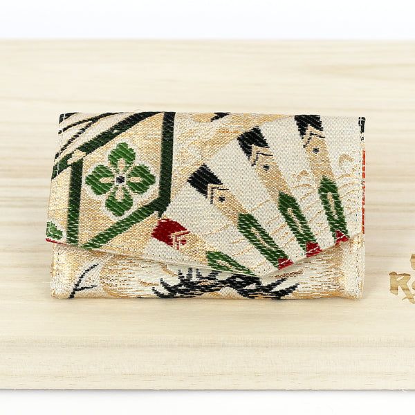 Japanese Kimono Business Card Holder | Upcycled from vintage textiles - Heritage ReFashioned