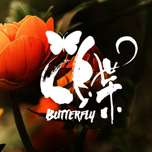 Kimono Obi Bow Clutch Bag | Golden Butterfly | Upcycled from vintage Japanese Silk - Heritage ReFashioned