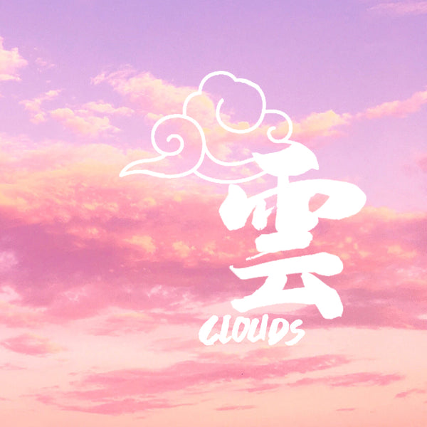 Kimono Obi Bow Clutch Bag | Clouds on Red | Upcycled from vintage Japanese Silk - Heritage ReFashioned