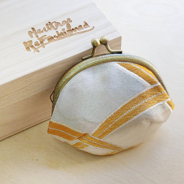 Kimono Coin Purse | Grass - Heritage ReFashioned